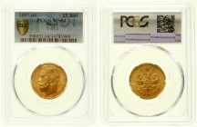 Ausländische Goldmünzen und -medaillen Russland Nikolaus II., 1894-1917
15 Rubel 1897. Kopf mit 2 Buchstaben der Umschrift unter Halsabschnitt. 12,9 ...