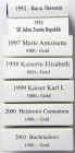 Gold der Habsburger Erblande und Österreichs Österreich 2. Republik, seit 1945
Sammlung von 7 versch. 1000 Schilling-Münzen: 1993, 1995, 1997 bis 200...