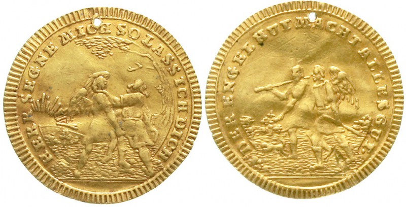 Thematische Goldmedaillen Religion
Goldmedaille im Gewicht eines Halbdukaten o....