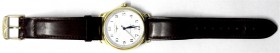 Uhren aus Gold Taschenuhren
Herrenarmbanduhr LONGINES (L 619.2), Gelbgold 18 Karat. Master Collection, #32746026. Braunes Lederarmband, lat. Ziffern,...