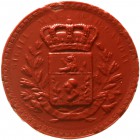 Ausländische Münzen und Medaillen Belgien-Gent Stadt
Rotes Wachssiegel 1819 der Universität Gent. Stempel von Braemt. 70 mm, in Original-Siegeldose a...