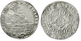Ausländische Münzen und Medaillen Dänemark Christian IV., 1588-1648
Speciedaler 1627 NS, Kopenhagen, Wahlspruch GEGNA FIRMAT PIETAS. Münzmeister Niko...