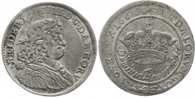 Ausländische Münzen und Medaillen Dänemark Frederik III., 1648-1670
Krone 1666 Kopenhagen. gutes sehr schön, kl. Kratzer