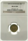 Ausländische Münzen und Medaillen Dänemark Christian IX., 1863-1906
Öre 1876. NGC Grading MS 65 BN