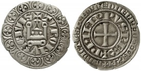 Ausländische Münzen und Medaillen Frankreich Philippe IV., 1285-1314
Turnose o.J. mit ovalem O in TVRONVS.
sehr schön, min. Randeinrisse