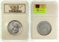 Ausländische Münzen und Medaillen Frankreich Zweite Republik, 1848-1852
Essai 10 Centimes Zinn 1848, Stempel von Pingret. Ceres-Kopf mit Stirnband.
...