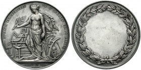 Ausländische Münzen und Medaillen Frankreich Dritte Republik, 1870-1940
Silber-Prämienmedaille 1868 v. Borrel der Société Industrielle von St. Quenti...
