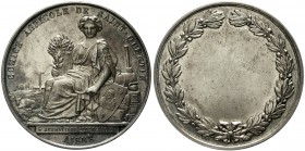 Ausländische Münzen und Medaillen Frankreich Dritte Republik, 1870-1940
Silber-Prämienmedaille o.J. (nach 1880), unsigniert, der Landwirtschaftsgenos...