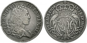 Ausländische Münzen und Medaillen Frankreich-Lothringen Leopold Joseph, 1690-1729
Taler 1704, Nancy. gutes sehr schön, nur min. justiert und winz. Sc...
