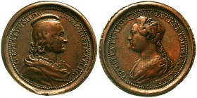 Ausländische Münzen und Medaillen Frankreich-Lothringen Leopold Joseph, 1690-1729
Bronzemedaille o.J. (ca. 1720) sign. SV auf Ferdinand de St. Urbain...