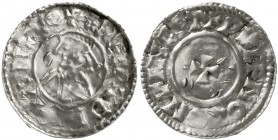 Ausländische Münzen und Medaillen Großbritannien Aethelred II., 978-1016
Penny, last small cross type o.J.(1009/1017), Winchester. VVLF NON ON FNICST...