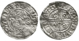 Ausländische Münzen und Medaillen Großbritannien Knut der Große 1016-1035
Penny, pointed helmet type, o.J. (1024-1030), Oxford. CRINNNM OFORR.
sehr ...