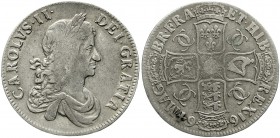 Ausländische Münzen und Medaillen Großbritannien Charles II., 1660-1685
Crown 1664. Second bust.
schön/sehr schön