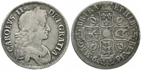 Ausländische Münzen und Medaillen Großbritannien Charles II., 1660-1685
Crown 1679. Third bust.
schön/sehr schön