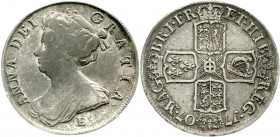 Ausländische Münzen und Medaillen Großbritannien Anne, 1702-1714
Halfcrown 1707 E SEXTO schön/sehr schön, leicht justiert, schöne Patina
