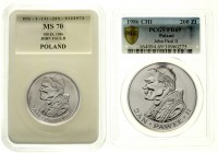 Ausländische Münzen und Medaillen Polen Volksrepublik Polen, 1952-1989
2 Raritäten: 100 und 200 Zt. Silber 1986 Johannes Paul II. Auflagen nach Kraus...