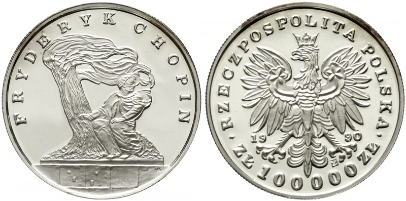 Ausländische Münzen und Medaillen Polen Republik Polen, seit 1989
100.000 Zloty...
