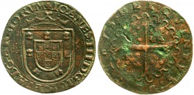Ausländische Münzen und Medaillen Portugal Joao III., 1521-1557
Kupfer 10 Reis o.J. fast sehr schön, Kratzer, etwas Belag