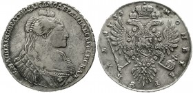 Ausländische Münzen und Medaillen Russland Anna Ivanovna, 1730-1740
Rubel 1735, Moskau, Kadashevsky Münzhof. 8 Perlen im Haar.
sehr schön/vorzüglich...