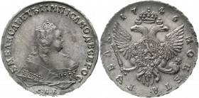 Ausländische Münzen und Medaillen Russland Elisabeth I., 1741-1761
Rubel 1746. St. Petersburg.
vorzüglich/Stempelglanz, winz. Kratzer, schöne Patina...