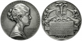 Ausländische Münzen und Medaillen Schweden Gustav V., 1907-1950
Silber-Prämienmedaille 1921 von E. Lindberg. Brb. Konprinzessin Margareta n.re. / Sch...