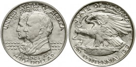 Ausländische Münzen und Medaillen Vereinigte Staaten von Amerika Gedenkmünzen
1/2 Dollar Alabama 1921, Philadelphia. vorzüglich/Stempelglanz