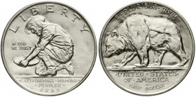 Ausländische Münzen und Medaillen Vereinigte Staaten von Amerika Gedenkmünzen
1/2 Dollar California Diamond Jubilee 1925 S, San Francisco. vorzüglich...
