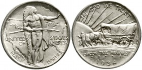 Ausländische Münzen und Medaillen Vereinigte Staaten von Amerika Gedenkmünzen
1/2 Dollar Oregon Trail Memorial 1934 D, Denver. Auflage nur 7006 Ex.
...