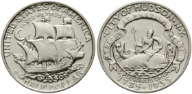Ausländische Münzen und Medaillen Vereinigte Staaten von Amerika Gedenkmünzen
1/2 Dollar 150 J. Hudson, New York 1935. vorzüglich, selten