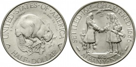 Ausländische Münzen und Medaillen Vereinigte Staaten von Amerika Gedenkmünzen
1/2 Dollar Albany 1936, Philadelphia. fast Stempelglanz, Prachtexemplar...