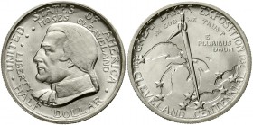 Ausländische Münzen und Medaillen Vereinigte Staaten von Amerika Gedenkmünzen
1/2 Dollar Cleveland 1936. fast Stempelglanz, kl. Kratzer