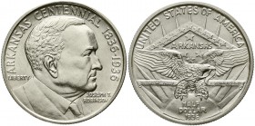 Ausländische Münzen und Medaillen Vereinigte Staaten von Amerika Gedenkmünzen
1/2 Dollar Arkansas/Robinson 1936, Philadelphia. fast Stempelglanz