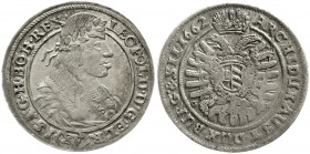 Römisch Deutsches Reich Haus Habsburg Leopold I., 1657-1705
15 Kreuzer 1662 GH, Breslau. sehr schön/vorzüglich, selten