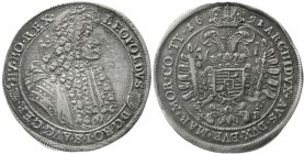 Römisch Deutsches Reich Haus Habsburg Leopold I., 1657-1705
Breiter Reichstaler 1691 KB, Kremnitz. sehr schön/vorzüglich, im Feld leicht bearbeitet, ...