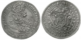 Römisch Deutsches Reich Haus Habsburg Leopold I., 1657-1705
Reichstaler 1695, Kremnitz. Walzenprägung.
sehr schön/vorzüglich