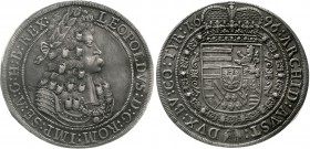 Römisch Deutsches Reich Haus Habsburg Leopold I., 1657-1705
Reichstaler 1696, Hall. IAK am Ärmelabschnitt.
sehr schön, schöne Patina