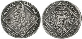Römisch Deutsches Reich Haus Habsburg Leopold I., 1657-1705
1/4 Taler 1701 KB, Kremnitz.
sehr schön, schöne Patina