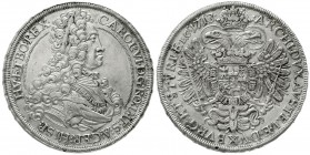 Römisch Deutsches Reich Haus Habsburg Karl VI., 1711-1740
Reichstaler 1713, Graz. 28,89 g.
sehr schön/vorzüglich