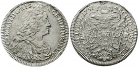 Römisch Deutsches Reich Haus Habsburg Karl VI., 1711-1740
Reichstaler 1737 Hall. Nummerierter Taler mit "5" unter dem Brustbild.
sehr schön, Henkels...