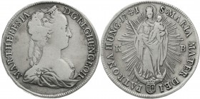 Römisch Deutsches Reich Haus Habsburg Maria Theresia, 1740-1780
Madonnentaler 1741 KB, Kremnitz. schön/sehr schön