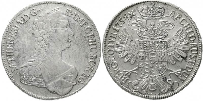 Römisch Deutsches Reich Haus Habsburg Maria Theresia, 1740-1780
Konventionstale...