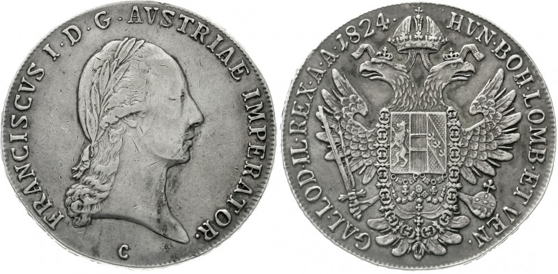 Römisch Deutsches Reich Haus Habsburg Franz II.(I.), 1792-1835
Konventionstaler...