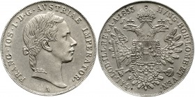 Römisch Deutsches Reich Haus Habsburg Franz Joseph I., 1848-1916
Konventionstaler 1853 A. vorzüglich, schöne Patina