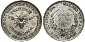Altdeutsche Münzen und Medaillen Baden-Karlsruhe, Stadt
Silber-Prämienmedaille 1912 (graviert). Der Verein zur Belohnung treuer Dienstboten in Karlsr...