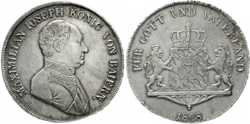 Altdeutsche Münzen und Medaillen Bayern Maximilian IV. (I.) Joseph, 1799-1806-18...
