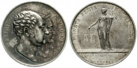 Altdeutsche Münzen und Medaillen Bayern Maximilian IV. (I.) Joseph, 1799-1806-1825
Silbermedaille 1809 von Losch auf die Besichtigung des neuen Münzg...