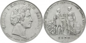 Altdeutsche Münzen und Medaillen Bayern Ludwig I., 1825-1848
Geschichtstaler 1832. Griechenlands erster König.
sehr schön/vorzüglich, kl. Kratzer...