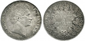 Altdeutsche Münzen und Medaillen Bayern Ludwig I., 1825-1848
Doppeltaler 1840. vorzüglich, schöne Patina