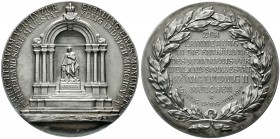 Altdeutsche Münzen und Medaillen Bayern Ludwig II., 1864-1886
Silbermedaille 1910 von A. Hummel (Lauer) zur Erinnerung an die Enthüllung des Denkmals...