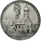 Altdeutsche Münzen und Medaillen Bayern Prinzregent Luitpold, 1886-1912
Silbermedaille 1909 von A. Börsch. Einweihung der Schloßkirche zu Eurasburg (...
